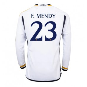 Maillot de foot Real Madrid Ferland Mendy #23 Domicile 2023-24 Manche Longue
